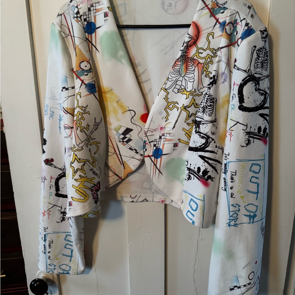 Graphic Print Women's Jacket